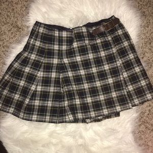 Plaid Skirt